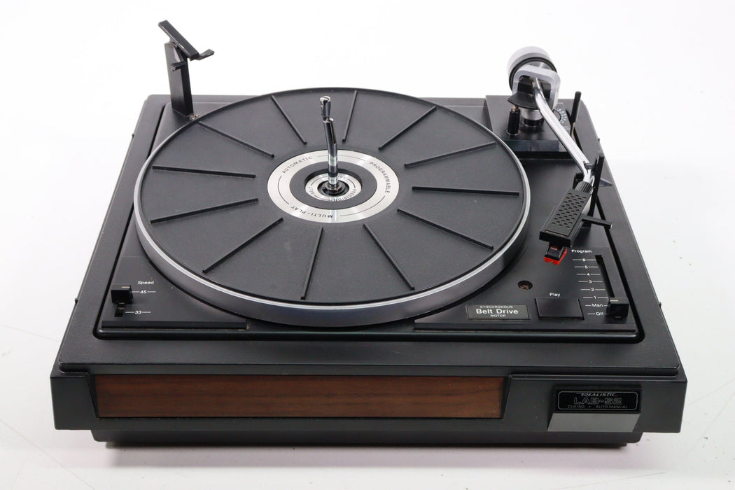 Realistic LAB-52 Auto Manual Turntable with Synchronous Belt-Drive Motor-Turntables & Record Players-SpenCertified-vintage-refurbished-electronics