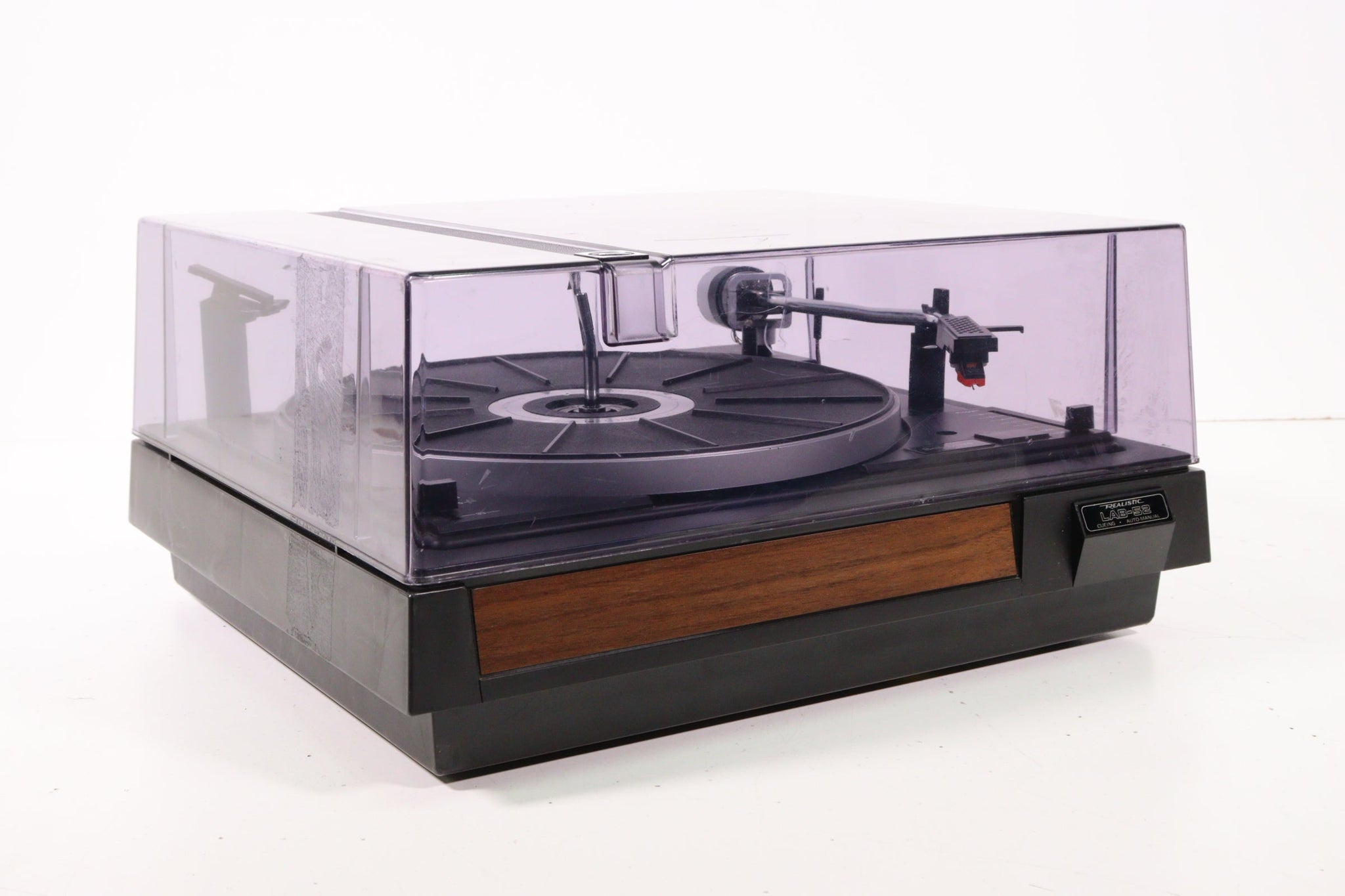 Realistic Lab 65 Realistic LAB-52 Auto Manual Turntable with Synchronous Belt-Drive Mot