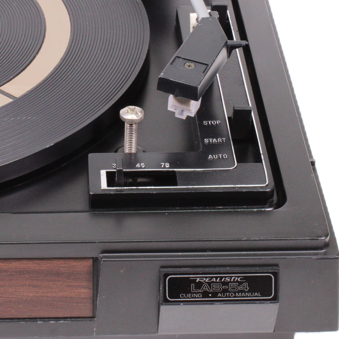 Realistic LAB-54 3-Speed Automatic Record Changer Turntable-Turntables & Record Players-SpenCertified-vintage-refurbished-electronics