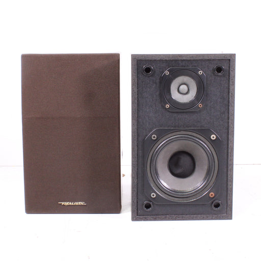 Realistic Minimus 26 Compact 2-Way Bookshelf Stereo Speaker Pair (1980s)-Speakers-SpenCertified-vintage-refurbished-electronics