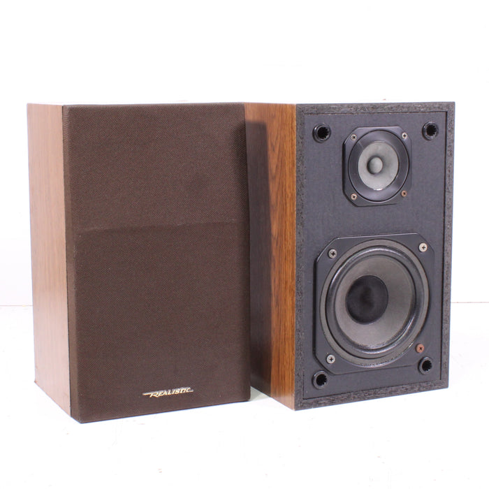 Realistic Minimus 26 Compact 2-Way Bookshelf Stereo Speaker Pair (1980s)-Speakers-SpenCertified-vintage-refurbished-electronics