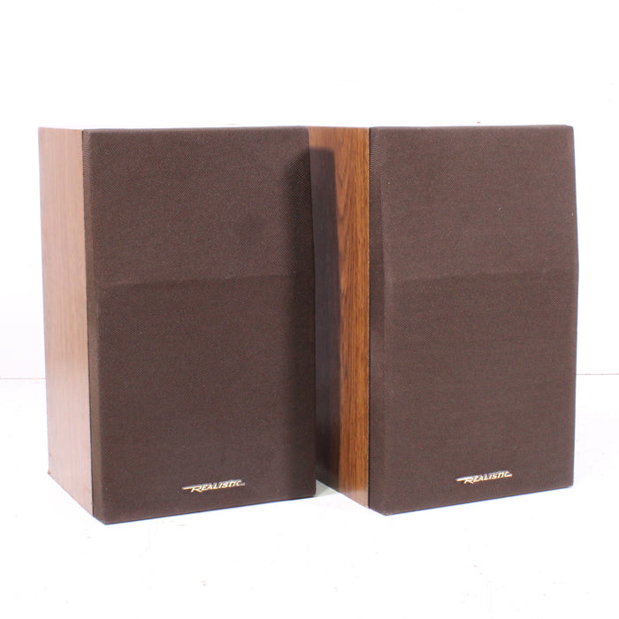 Realistic Minimus 26 Compact 2-Way Bookshelf Stereo Speaker Pair (1980s)-Speakers-SpenCertified-vintage-refurbished-electronics