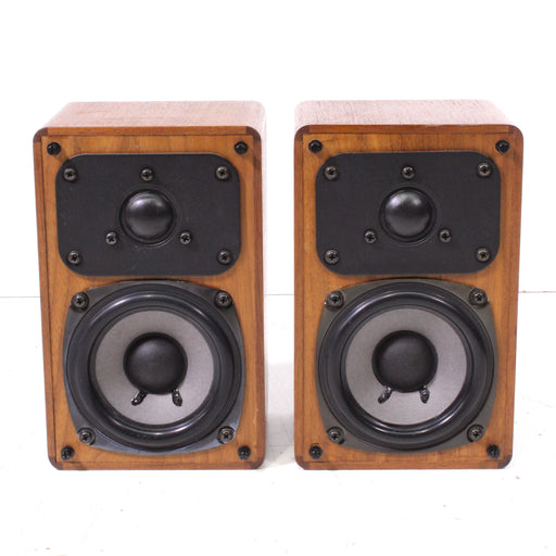 Realistic Minimus 7W Compact 2-Way Speaker Pair Brown (1979-93)-Speakers-SpenCertified-vintage-refurbished-electronics