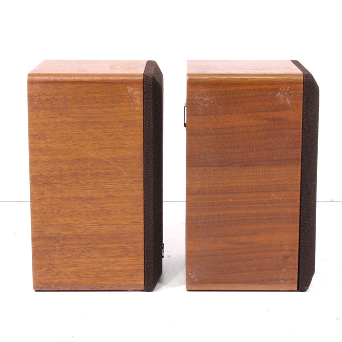Realistic Minimus 7W Compact 2-Way Speaker Pair Brown (1979-93)-Speakers-SpenCertified-vintage-refurbished-electronics