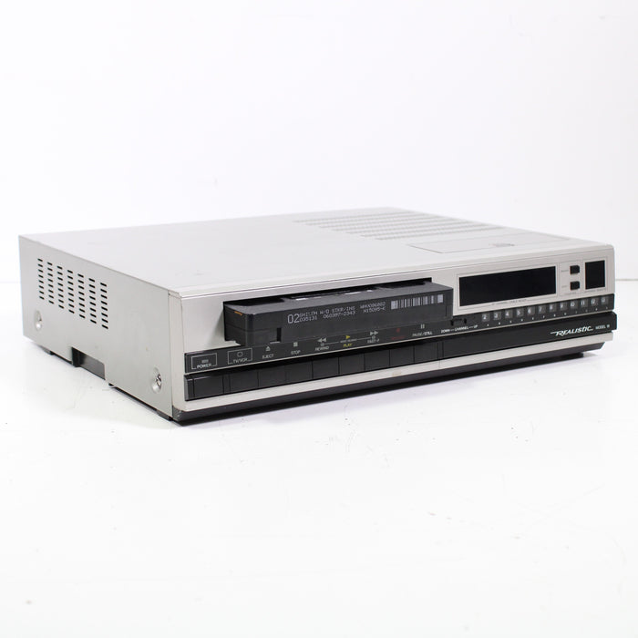 Realistic Model 18 16-507A VCR VHS Player Recorder 107 Channel Cable Ready-VCRs-SpenCertified-vintage-refurbished-electronics