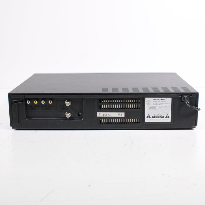 Realistic Model 71 4-Head HQ VCR VHS Player Recorder with On-Screen Programming (1988)-VCRs-SpenCertified-vintage-refurbished-electronics
