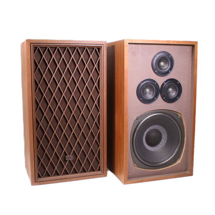 Realistic Nova-8B Vintage 3-Way Speaker Pair Loudspeaker-Speakers-SpenCertified-vintage-refurbished-electronics