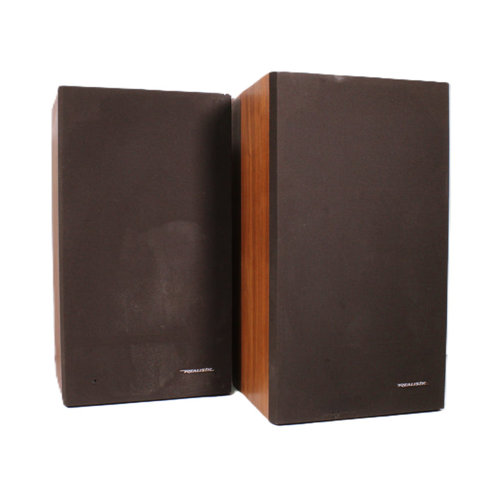 Realistic Optimus-21 Vintage 3-Driver Acoustic Suspension Speaker Walnut Pair-Speakers-SpenCertified-vintage-refurbished-electronics