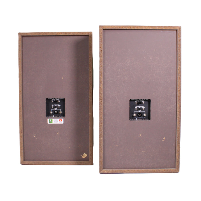 Realistic Optimus-21 Vintage 3-Driver Acoustic Suspension Speaker Walnut Pair-Speakers-SpenCertified-vintage-refurbished-electronics