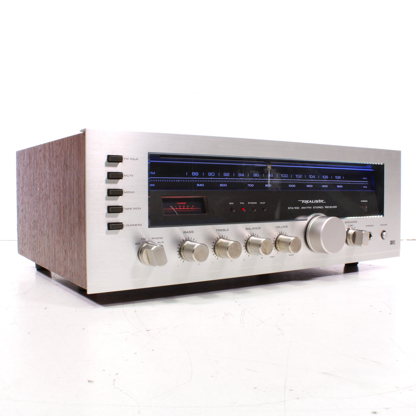 Realistic STA-100 Solid State AM/FM Stereo Receiver (1980) — SpenCertified