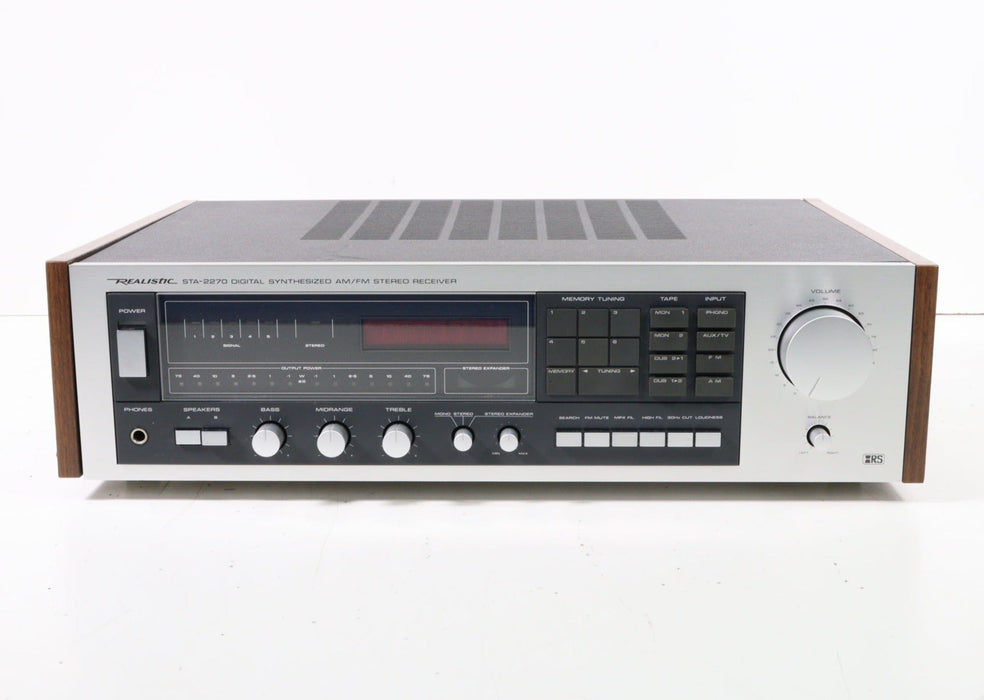 Realistic STA-2270 Digital Synthesized AM FM Stereo Receiver-Audio & Video Receivers-SpenCertified-vintage-refurbished-electronics