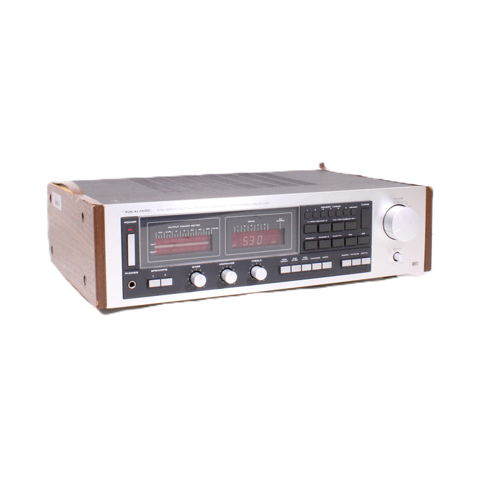Realistic STA-2500 Digital Synthesized AM/FM Stereo Receiver Phono-Audio Amplifiers-SpenCertified-vintage-refurbished-electronics