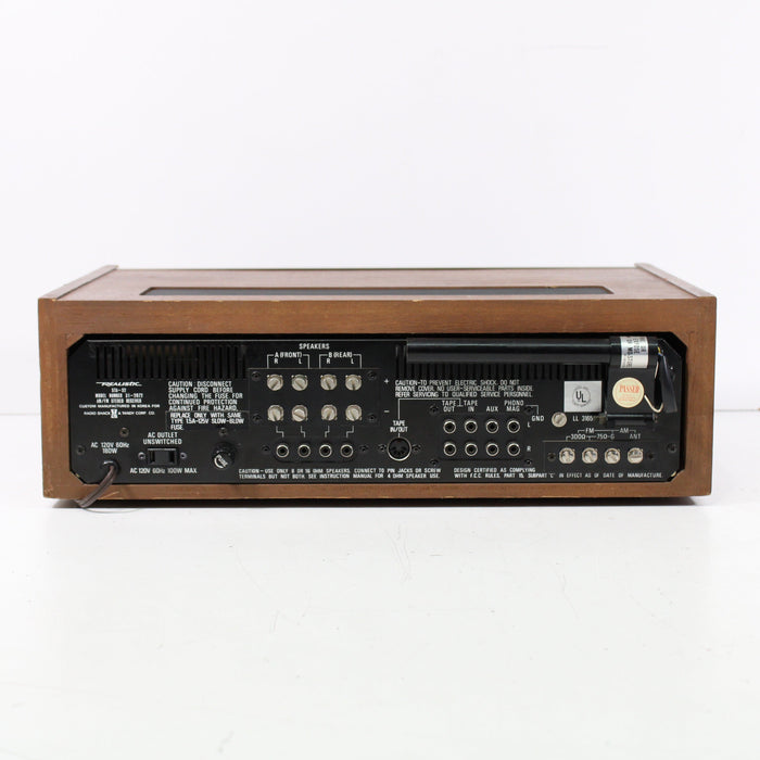 Realistic STA-52 Vintage AM/FM Quatravox Stereo Receiver Silver Face (1977)-Audio Receivers-SpenCertified-vintage-refurbished-electronics