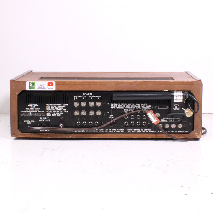 Realistic STA-52 Vintage AM/FM Quatravox Stereo Receiver Silver Face (1977)-Audio Receivers-SpenCertified-vintage-refurbished-electronics