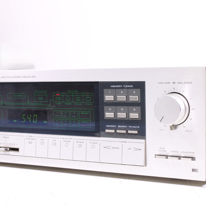 Realistic STA-780 Synthesized AM/FM Stereo Receiver Digital Tuner Silver Face (1985) AS IS-Audio & Video Receivers-SpenCertified-vintage-refurbished-electronics