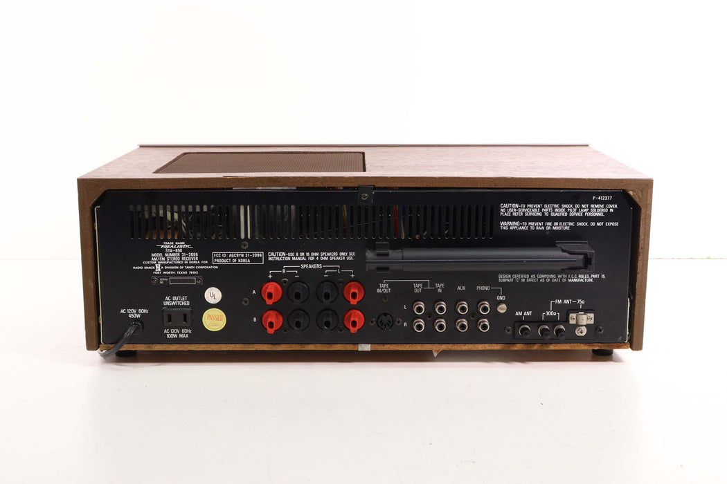 Realistic STA-850 Stereo Receiver Phono AM/FM Radio-Audio & Video Receivers-SpenCertified-vintage-refurbished-electronics