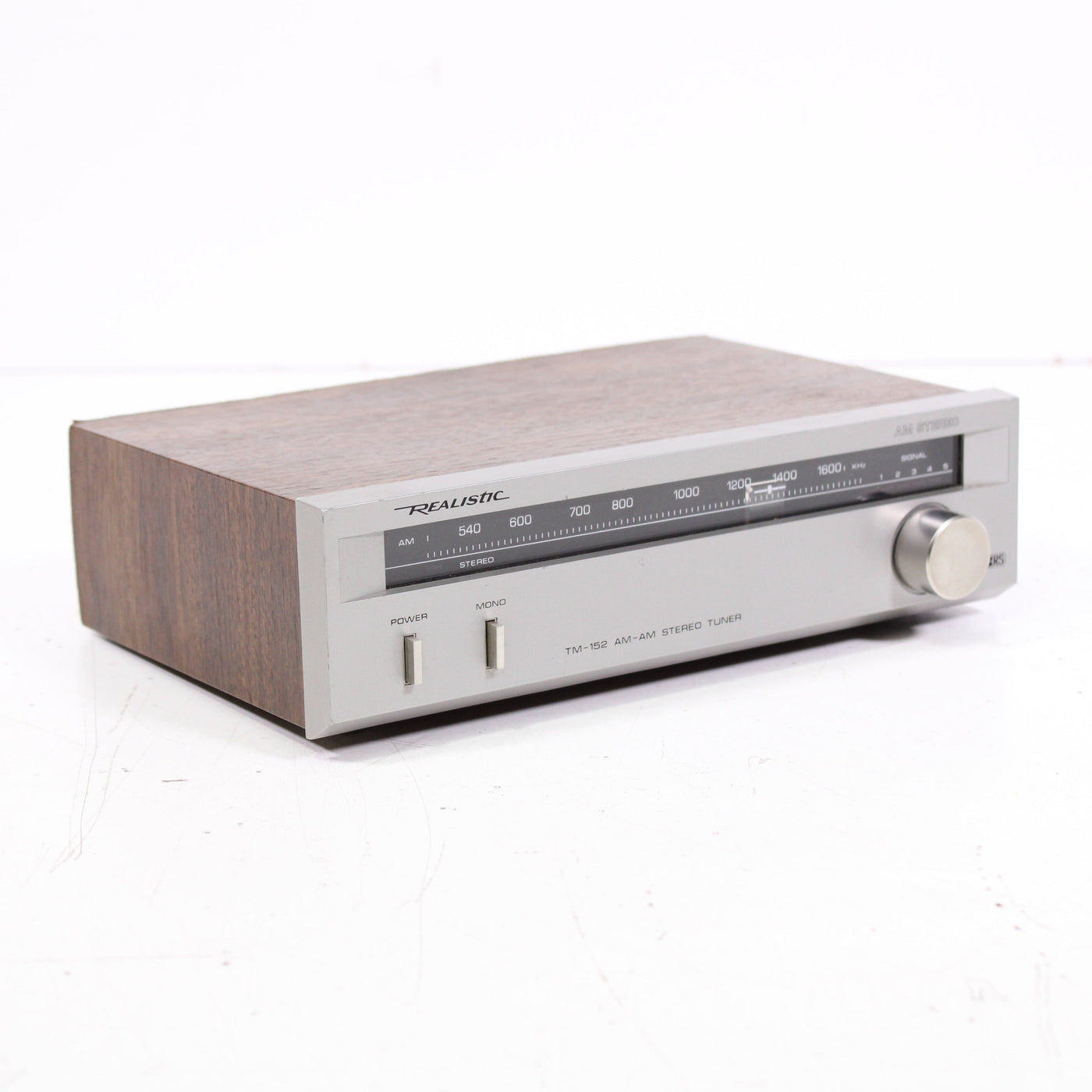 Realistic TM-152 Vintage AM Stereo Tuner Compact — SpenCertified