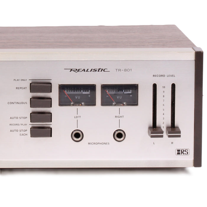 Realistic TR-801 Stereo 8-Track Cartridge Tape Recorder Player Vintage Audio-8 Track Player-SpenCertified-vintage-refurbished-electronics