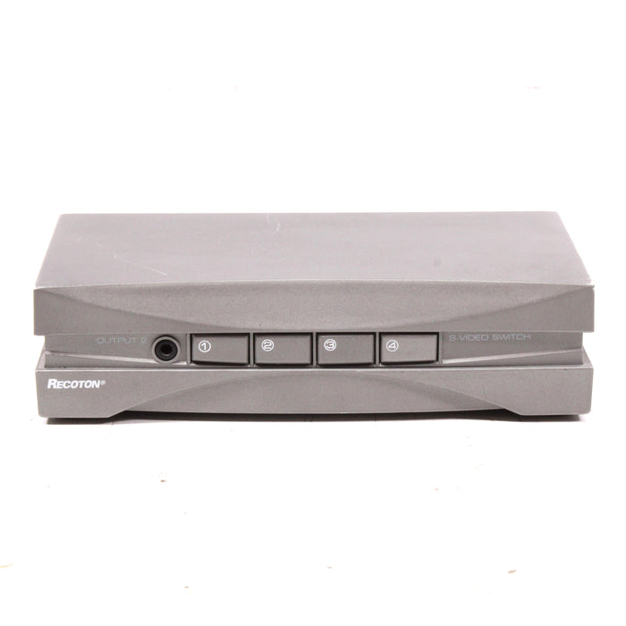 Recoton DVD1000 4-Way S-Video AV Audio/Video Selector Switch-Video Accessories-SpenCertified-vintage-refurbished-electronics