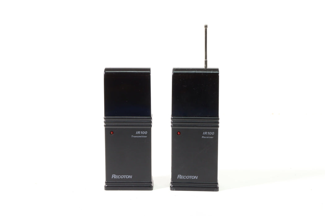 Recoton IR100 Remote Control Extender Transmitter & Receiver Set with 2 AC Adapters-Remote Controls-SpenCertified-vintage-refurbished-electronics