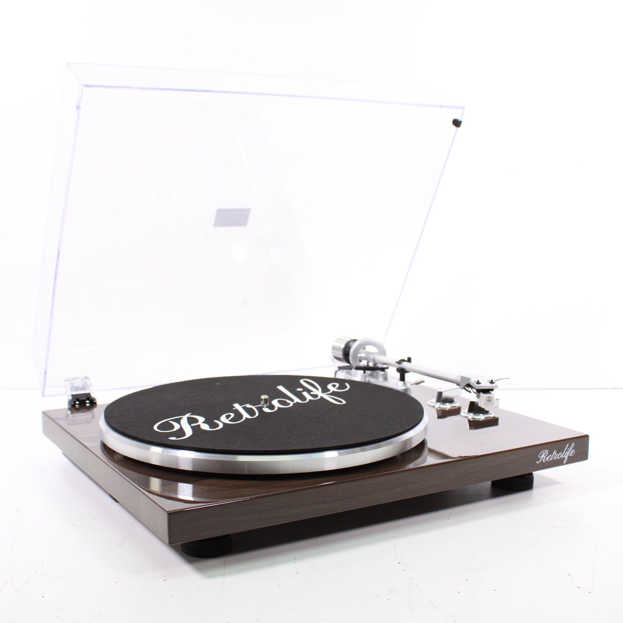 Retrolife Seasonlife HQKZ006 BeltDriven Turntable Record Player BROW