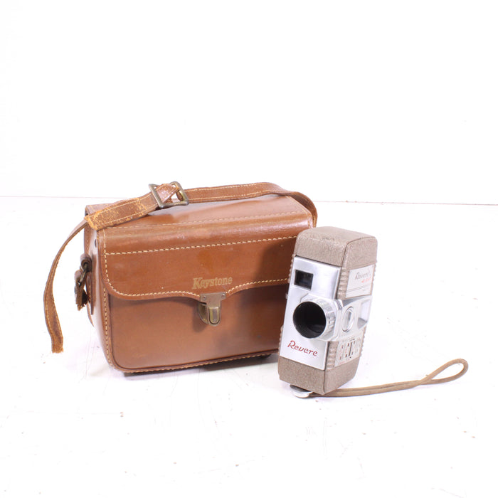 Revere Eight Model 50 8mm Film Camera with Carrying Case (AS IS)-Camera-SpenCertified-vintage-refurbished-electronics