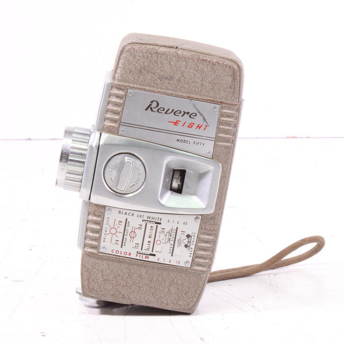 Revere Eight Model 50 8mm Film Camera with Carrying Case-Camera-SpenCertified-vintage-refurbished-electronics