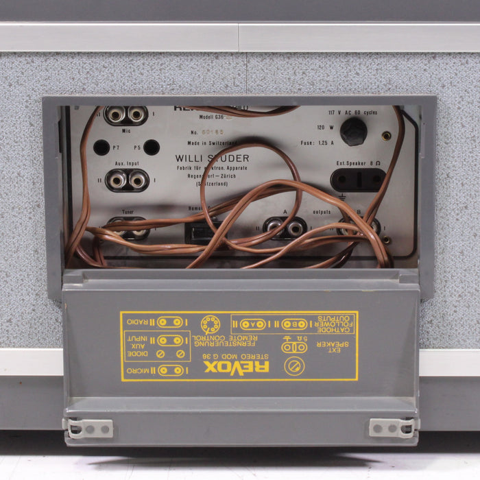 Revox G36 Reel to Reel Tape Analog Master Recorder-Reel-to-Reel Tape Players & Recorders-SpenCertified-vintage-refurbished-electronics