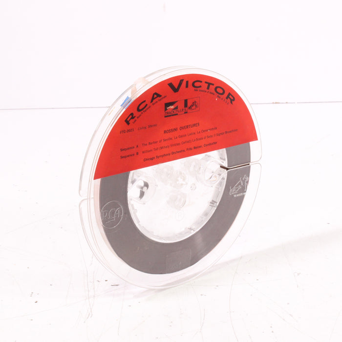 Rossini Overtures – Chicago Symphony Orchestra – Conducted by Fritz Reiner Reel to Reel Tape 7" 1/4" 7½ IPS RCA Victor-Reel-to-Reel Tape-SpenCertified-vintage-refurbished-electronics