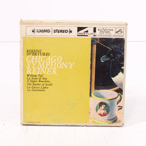 Rossini Overtures – Chicago Symphony Orchestra – Conducted by Fritz Reiner Reel to Reel Tape 7" 1/4" 7½ IPS RCA Victor-Reel-to-Reel Tape-SpenCertified-vintage-refurbished-electronics
