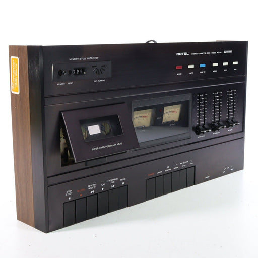 Rotel RD-20 Stereo Cassette Deck (HAS ISSUES)-Cassette Players & Recorders-SpenCertified-vintage-refurbished-electronics