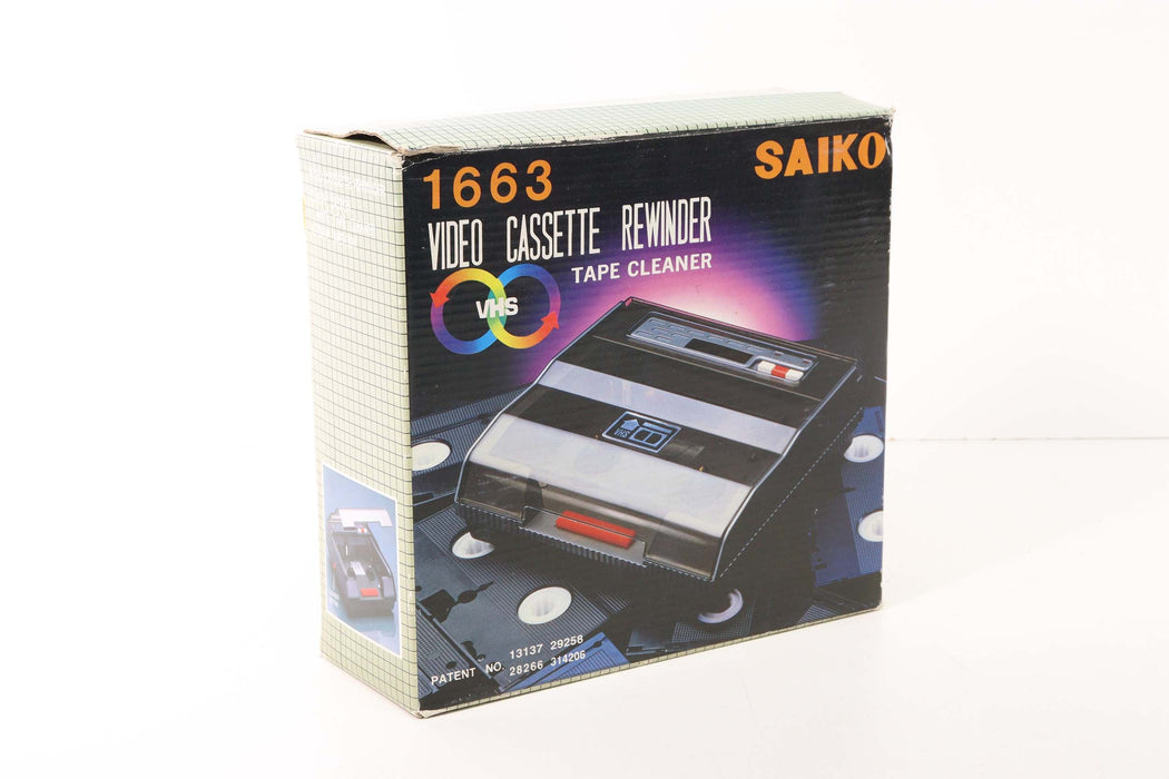 SAIKO 1663 Video Cassette Rewinder/Tape Cleaner-Electronics-SpenCertified-vintage-refurbished-electronics