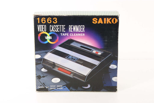 SAIKO 1663 Video Cassette Rewinder/Tape Cleaner-Electronics-SpenCertified-vintage-refurbished-electronics