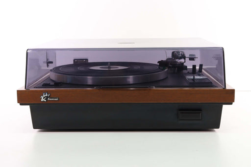 SANSUI FR-3060 Vintage Wooden Automatic Turntable (Original Box)-Turntables & Record Players-SpenCertified-vintage-refurbished-electronics