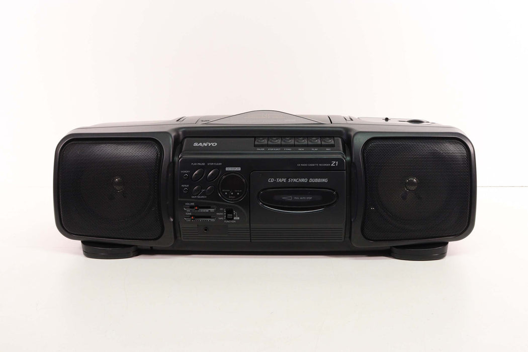 SANYO CD Radio Cassette Recorder Z1-Radios-SpenCertified-vintage-refurbished-electronics