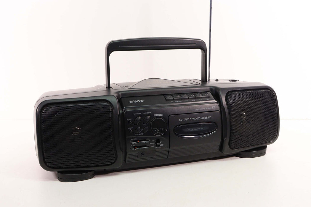 SANYO CD Radio Cassette Recorder Z1-Radios-SpenCertified-vintage-refurbished-electronics