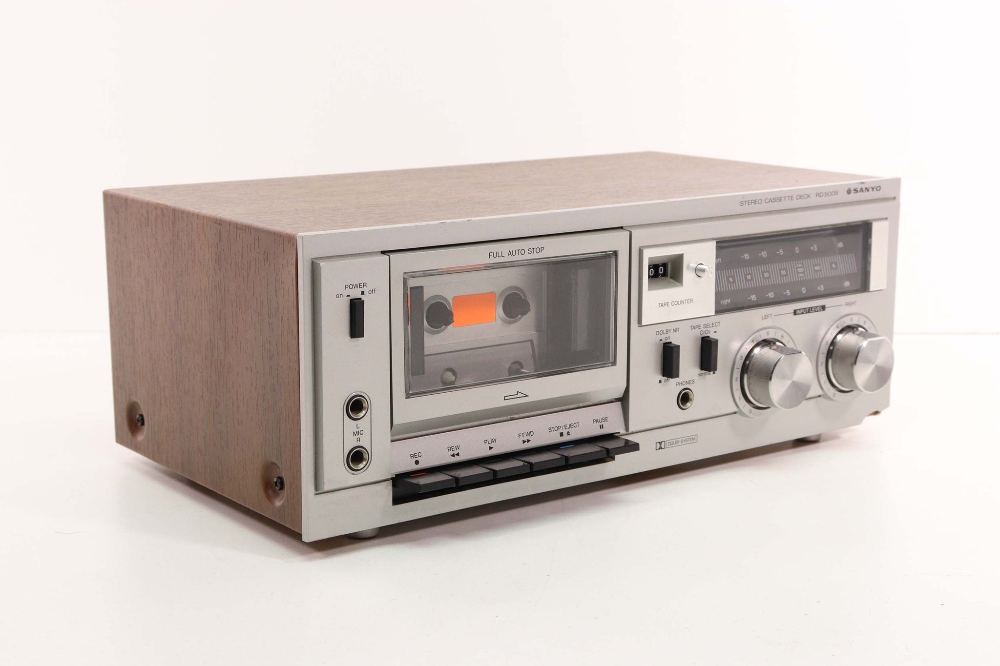 Platine 8 Pistes Sanyo 8020 Vintage - Fonctionne (Cartouche)