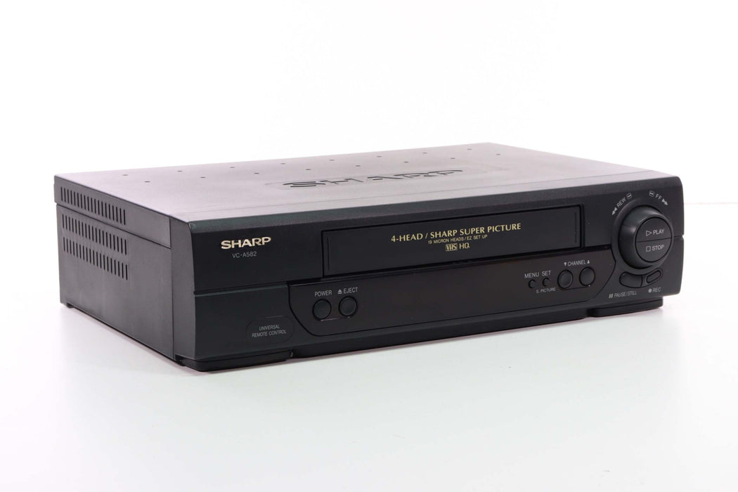 SHARP VC-A582(A) VCR Video Home System VHS Cassette Recorder-VCRs-SpenCertified-vintage-refurbished-electronics