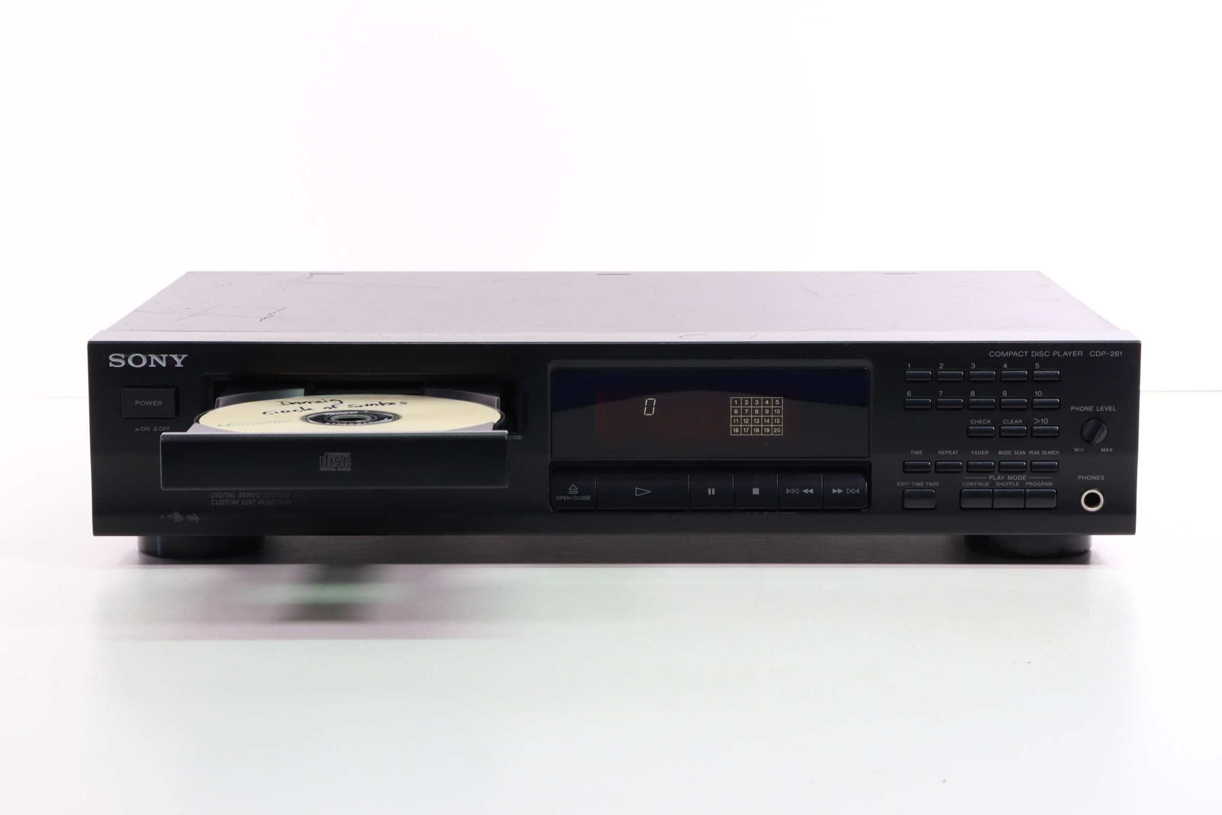 SONY CDP261 Compact Disc Player