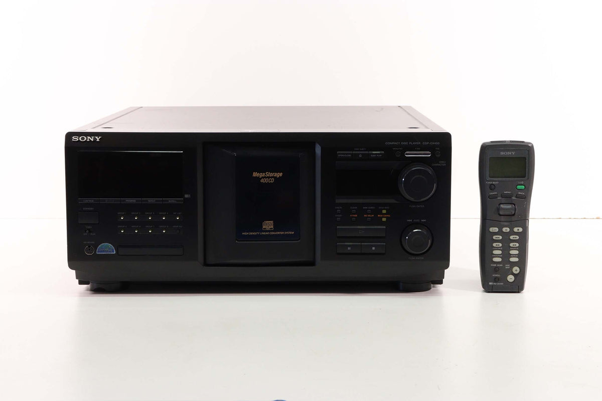 SONY-CDP-CX450-400-Disc-