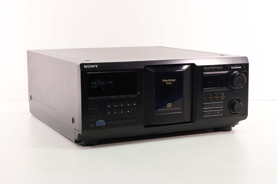 SONY CDP-CX450 400-Disc Changer CD Player High Capacity Mega Disc Changer-CD Players & Recorders-SpenCertified-vintage-refurbished-electronics