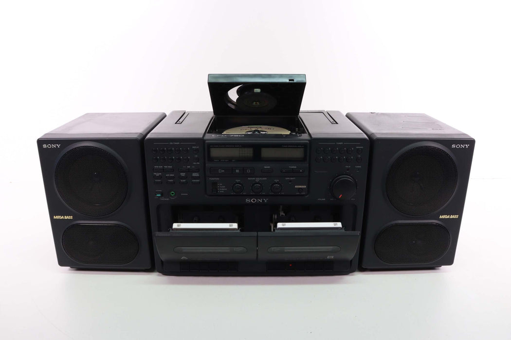 SONY MEGABASS AM/FM Boombox Radio Music System (Has issues)-Boombox-SpenCertified-vintage-refurbished-electronics