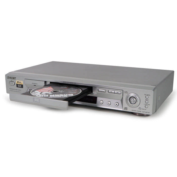 Sony DVP-NS715P Progressive Scan DVD / CD Player-Electronics-SpenCertified-refurbished-vintage-electonics