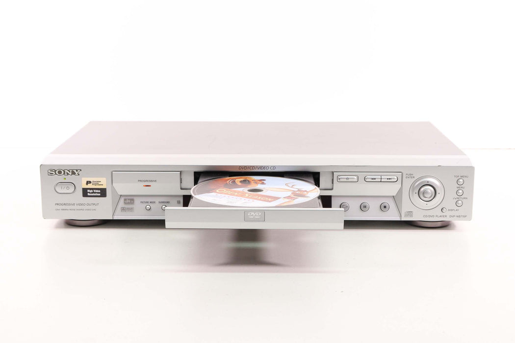 SONY DVP-NS715P Progressive Scan DVD / CD Player-DVD & Blu-ray Players-SpenCertified-vintage-refurbished-electronics