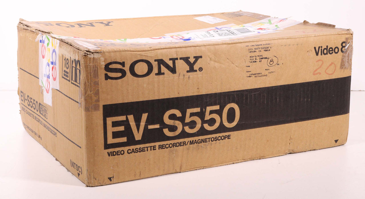 SONY EV-S550 Video Cassette Recorder/Magnetoscope-Film & Television VHS Tapes-SpenCertified-vintage-refurbished-electronics