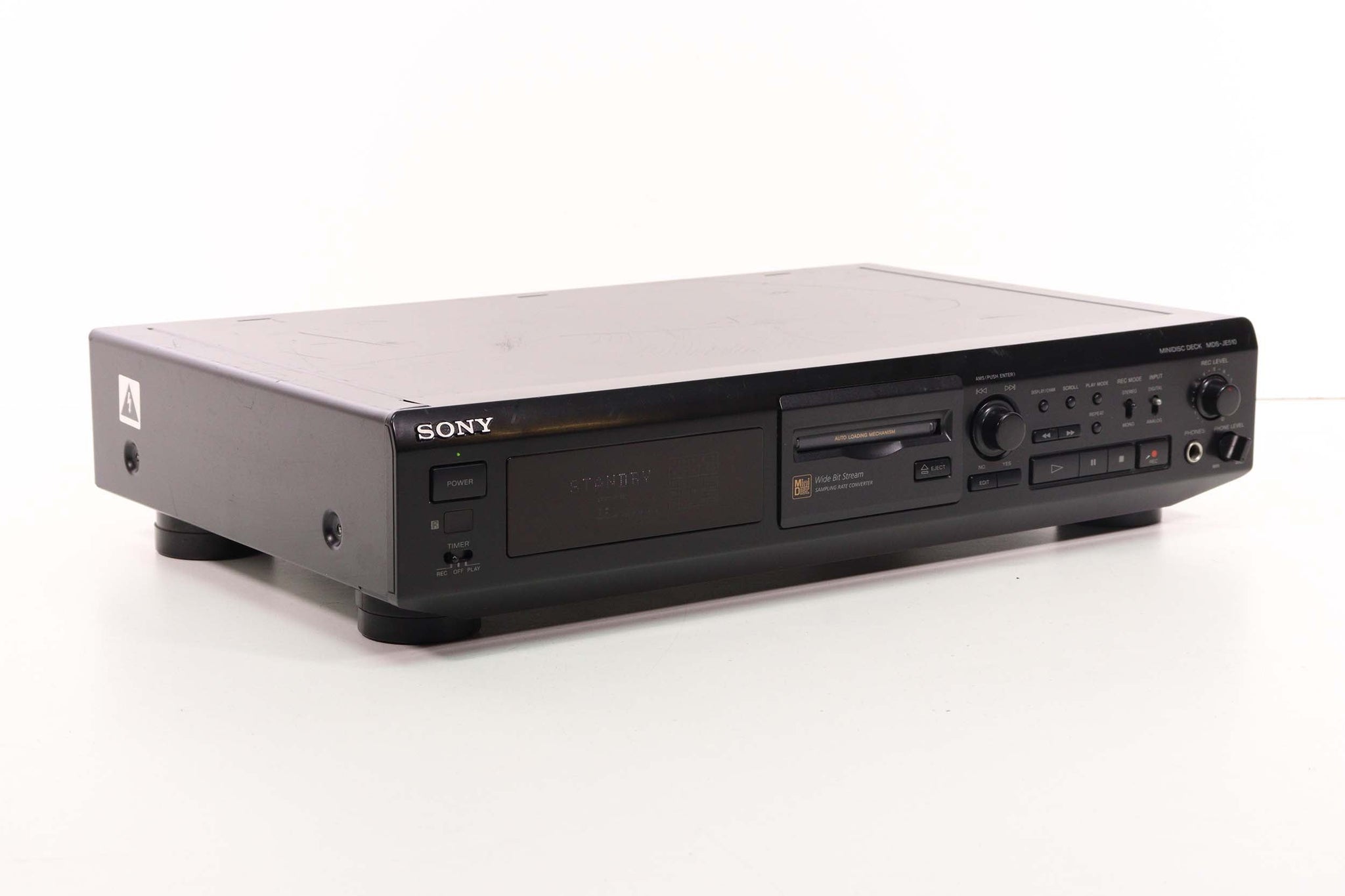 SONY MDS JE510 Minidisc Deck Ejection Issues sony-mds-je510-minidisc-deck-ejection-issues