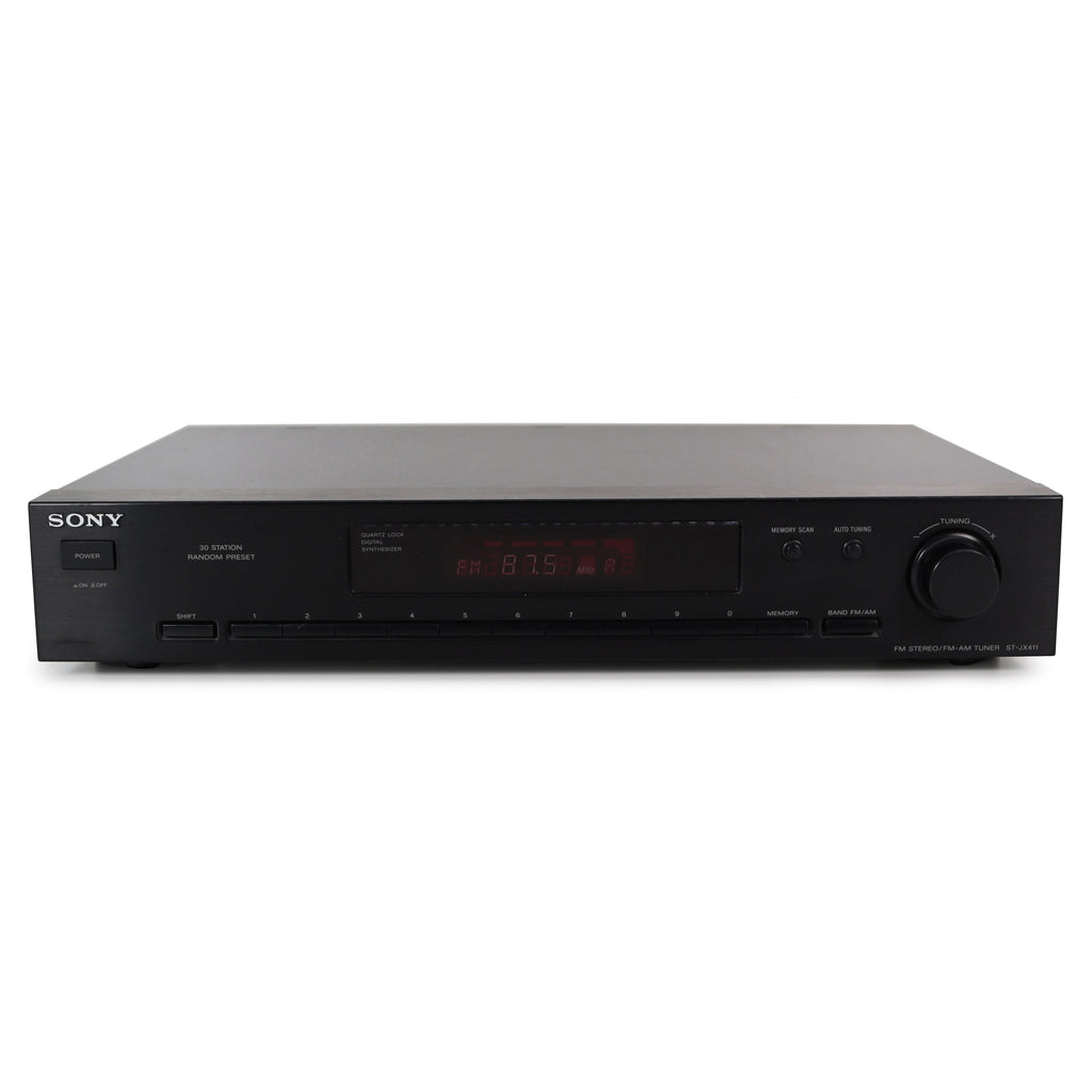 Sony ST-JX411 Quartz Synthesizer AM FM Stereo Tuner — SpenCertified