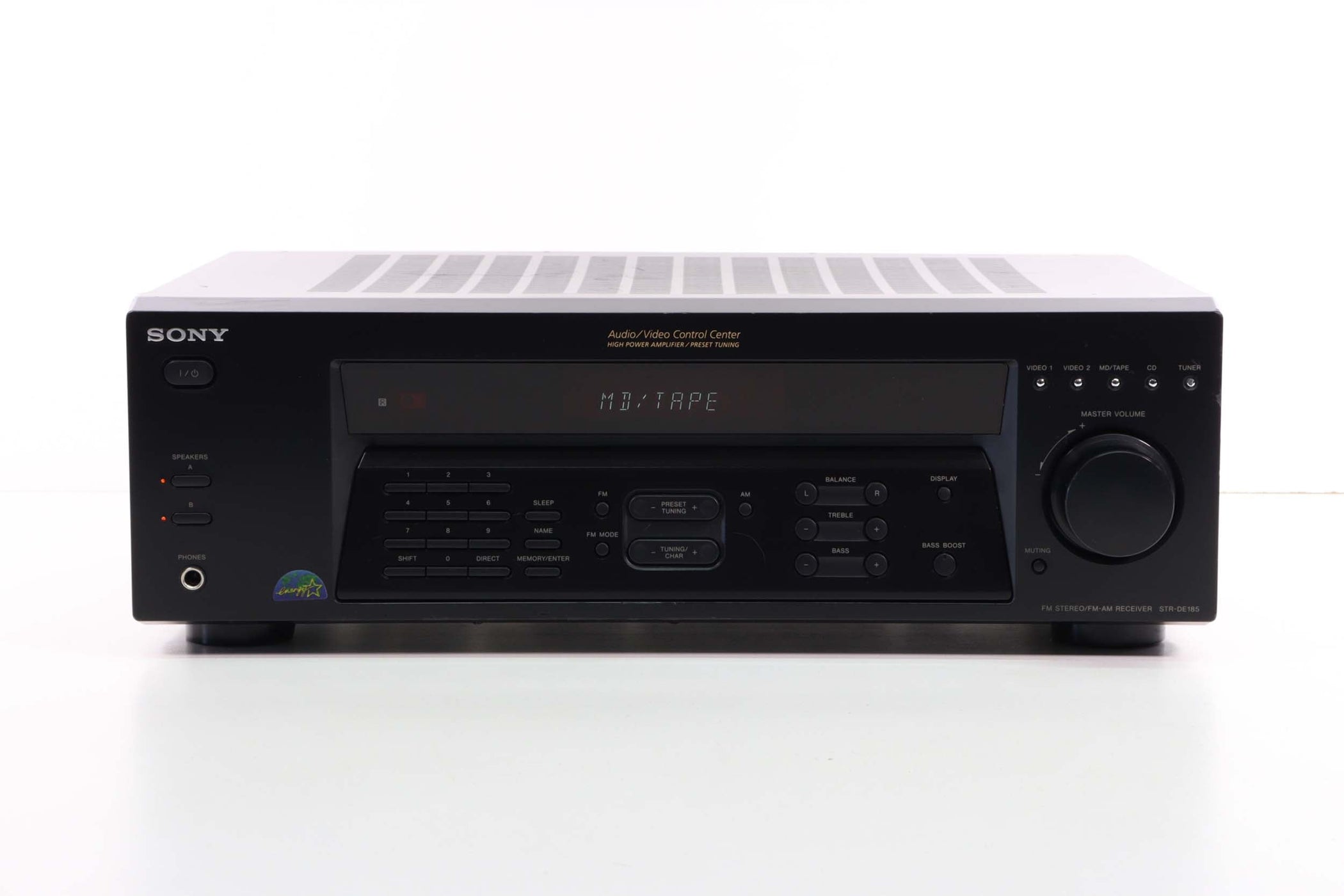 Str De185 SONY STR-DE185 FM Stereo/FM-AM Receiver — SpenCertified