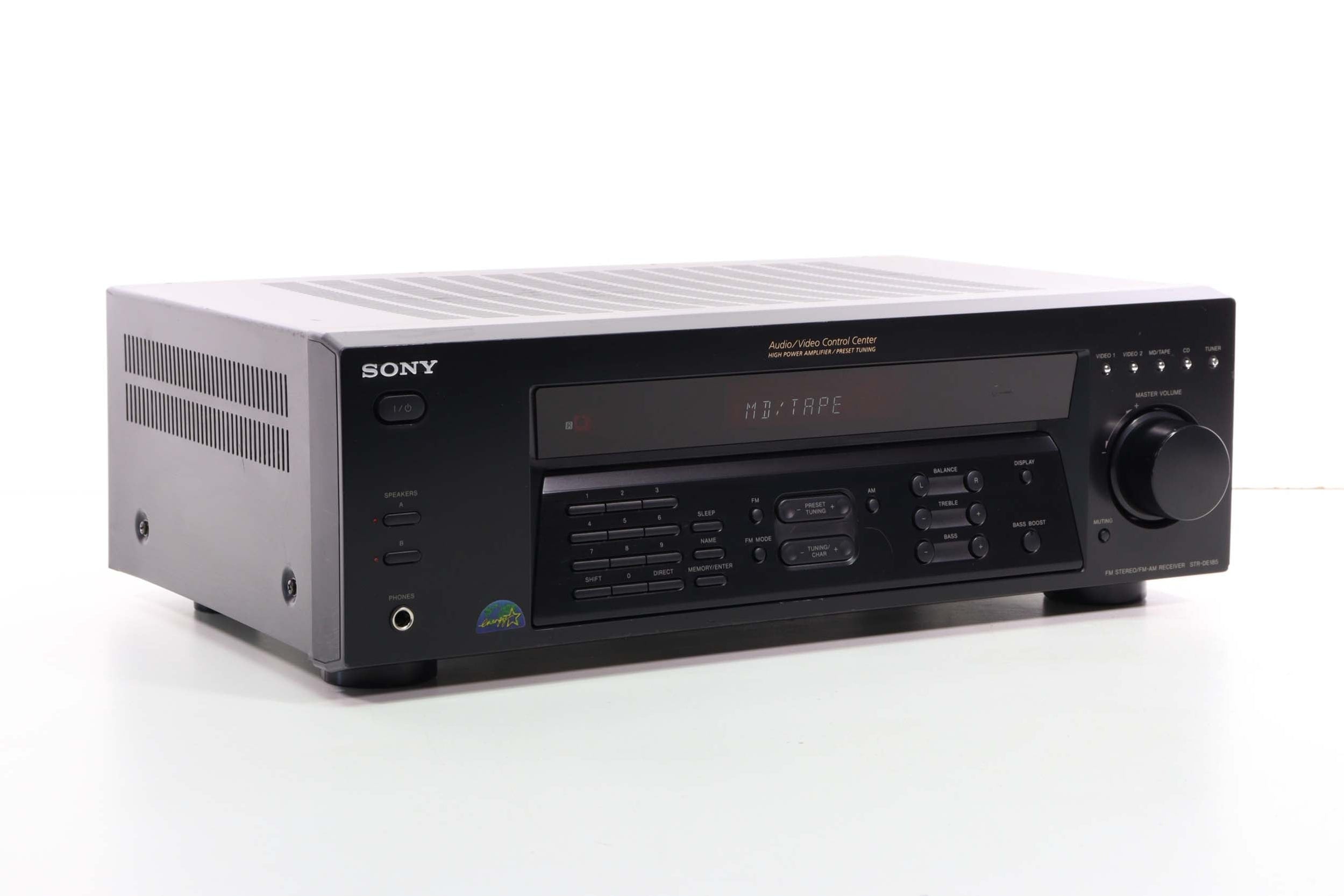 SONY STR-DE185 FM Stereo/FM-AM Receiver — SpenCertified