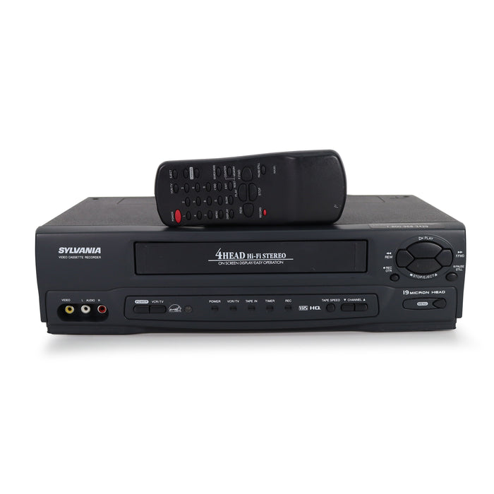 SYLVANIA 6260VC1 VCR Video Cassette Recorder VHS Player-Electronics-SpenCertified-refurbished-vintage-electonics